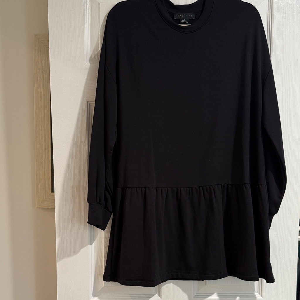 Black Sanctuary Sweatshirt Dress Size S